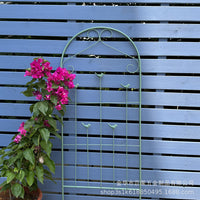 Iron Art Rose Arch Trellis for Climbing Plants Garden Decor Fence Panel Outdoor