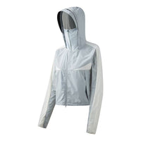 Lightweight Outdoor Sun Protection Jacket with Hood for Hiking and Sports