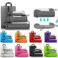 Foldable Waterproof TPU Travel Storage Bags Set for Luggage Organization