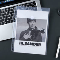 A4 Clear Document Sleeves for Ring Binders, Thickened File Protector Pockets