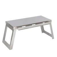 Portable Stainless Steel Folding BBQ Grill for Outdoor Camping and Home Patio