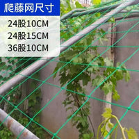 Plant Climbing Net for Passion Fruit, Loofah, Gourd, Cucumber, and Monk Fruit - Trellis Netting for Garden Support