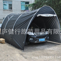 Upgraded SUV Carport Tent, Tunnel Storage Tent, Garage Tent with Customizable Logo