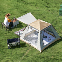 Automatic Pop-Up Camping Tent, Portable Waterproof Outdoor Shelter for Picnics and Hiking