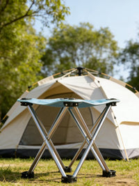 Portable Folding Camping Toilet Chair for Outdoor Activities, Fishing, and Art Sketching