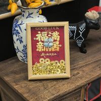 New Chinese Style Acrylic Photo Frame Ornament for Entryway Table Housewarming Gift