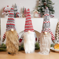 Christmas Wine Bottle Cover Decor Set - Santa, Snowman, Reindeer Designs