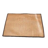 Pet Cooling Mat for Cats and Dogs, Summer Rattan Ice Silk Pad