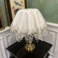 European Style Round Dust Cover for Small Appliances and Teaware