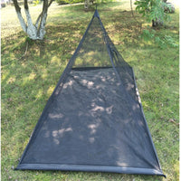Portable Outdoor Camping Mosquito Net Tent with Zipper Door for Travel and Hiking