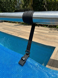 Outdoor Camping Tent Tarp Windproof Rope Clip Set for Pool Cover