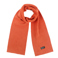 Fleece Winter Warm Scarf Solid Color Neck Warmer Outdoor Extended Length