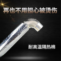 Tent Stove Jack Fireproof Cotton Cloth High-Temperature Resistant Chimney Flue