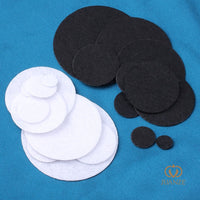DIY Felt Fabric Circles for Crafting Hair Clips and Brooches, Non-Woven Base Material