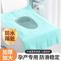 Disposable Toilet Seat Covers, Travel-Friendly, Individually Wrapped, Full Coverage, Thickened, Waterproof, Extended