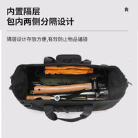 Outdoor Camping Tent Peg Hammer and Rope Storage Bag