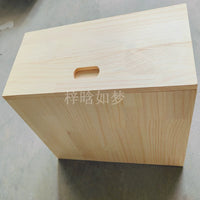 Solid Wood Bedside Cabinet Bay Window Low Cabinet Tatami Storage Unit