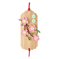 24 Solar Terms Quilling Paper Art Kit Wooden Bookmark for Students and Teachers