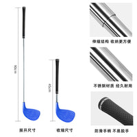 Adjustable Stainless Steel Golf Club for Kids and Adults, Large Face Iron for Beginners