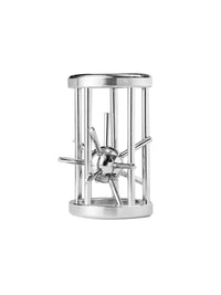 Luban Lock Brain Teaser Puzzle Toy for Kids and Adults, 10-Level Difficulty Kongming Lock