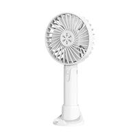 USB Rechargeable Handheld Mini Fan Portable Desk Fan for Home Dorm Outdoor Quiet Operation