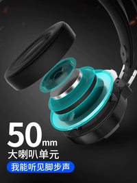 Gaming Headset with Noise-Cancelling Microphone for PC, Laptop, and Mobile - Wired USB