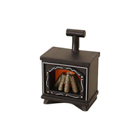 Miniature Dollhouse Outdoor Hanging Stove Model & Accessories Set