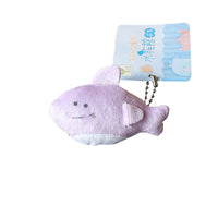 Japanese Aquarium Plush Keychain Doll Cute Beady-Eyed Shark Pendant Toy