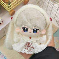 Doll Clothes Set for Cotton Dolls - Sweet Strawberry Rabbit Plush Outfits