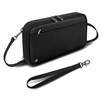 RFID Blocking Waterproof Travel Document Holder with Multiple Card Slots and Neck Strap