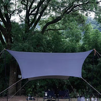 Oxford Cloth Outdoor Camping Tarp Tent Sunshade Rainproof UV Protection