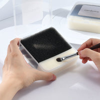 Makeup Brush Cleaner Sponge Set for Dry Cleaning Eyeshadow Brushes