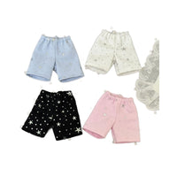 24cm Potato Doll Loose Wide-Leg Star Jeans for Zsiga Dolls