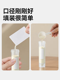 Portable Baby Formula Dispenser Tubes, Food-Grade Milk Powder Storage Containers for Travel