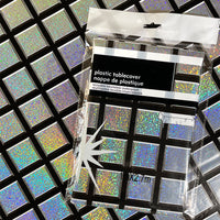 Disco Tablecloth Laser Background Decoration for Disco Theme Party