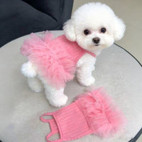 Pet Summer Cooling Vest Dress for Small Dogs and Cats