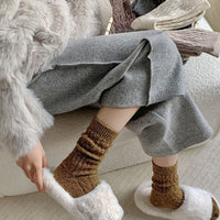 Korean Style Thickened Thermal Home Long Socks for Winter