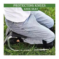 Garden Kneeler Seat with Storage Pouch, Portable Kneeling Pad for Gardening, Weeding, and Outdoor Tasks