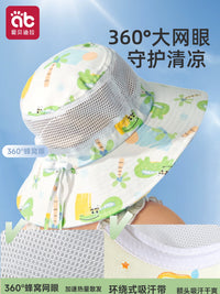 Kids' UPF 2000+ Sun Protection Bucket Hat with Wide Brim for Boys and Girls