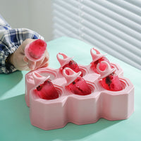 Silicone Ice Pop Molds for Kids, Easy Release Homemade Ice Cream & Ice Cube Tray