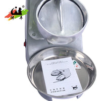 Commercial Heavy-Duty Ice Crusher Machine for Shaved Ice and Smoothies