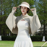 Women's UV Protection Sun Shawl for Outdoor Cycling and Driving