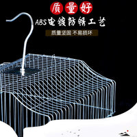Large Stainless Steel Bird Cage for Parrots Mynah Starlings Breeding