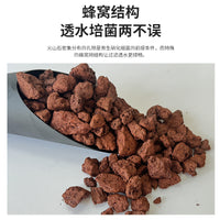 Red Volcanic Rock Granules for Succulents, Gardening, Aquariums, and Landscaping