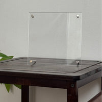 Clear Acrylic Photo Frame Postcard Display Stand for Tickets and Pictures