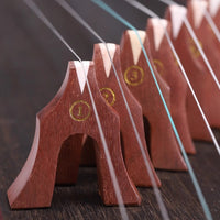 Rosewood Guzheng Bridge Replacement Parts for 1-21 String Zither