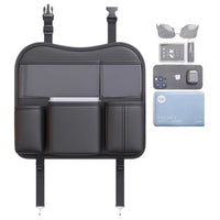 Car Backseat Organizer with Tissue Box Holder and Storage Pockets
