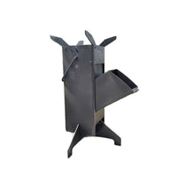 Portable Outdoor Folding Rocket Stove for Camping, Picnics, and Travel
