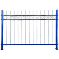 Galvanized Steel Aluminum Alloy Fence for Villas, Schools, and Residential Areas
