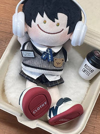 NEO Korean High School Uniform Style Outfit for 10cm Cotton Dolls